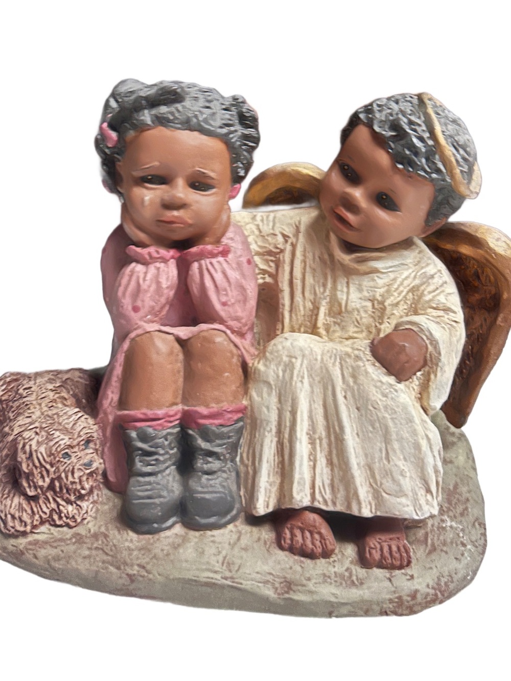 Martha Holcombe ~ All God’s Children ~ Michael & Kim Angels #60 ~ 1986 Figurine